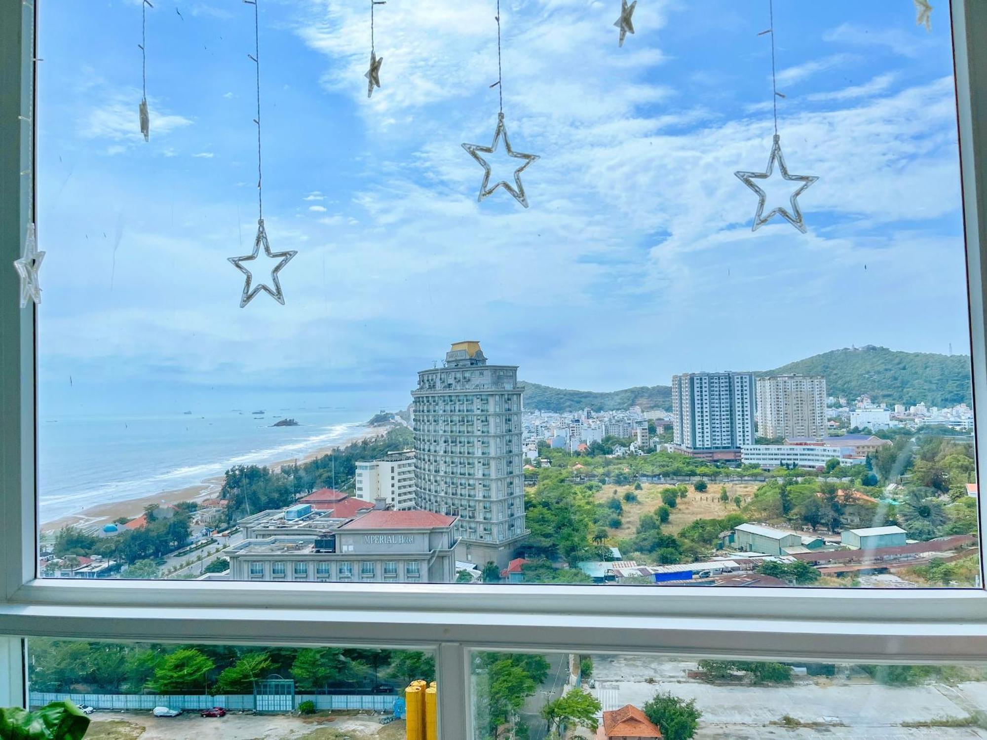 Can Ho Oasky,3 Phong View Dep Nhin Ra Bien,Nui Va Ho Bau Sen Vũng Tàu Eksteriør billede
